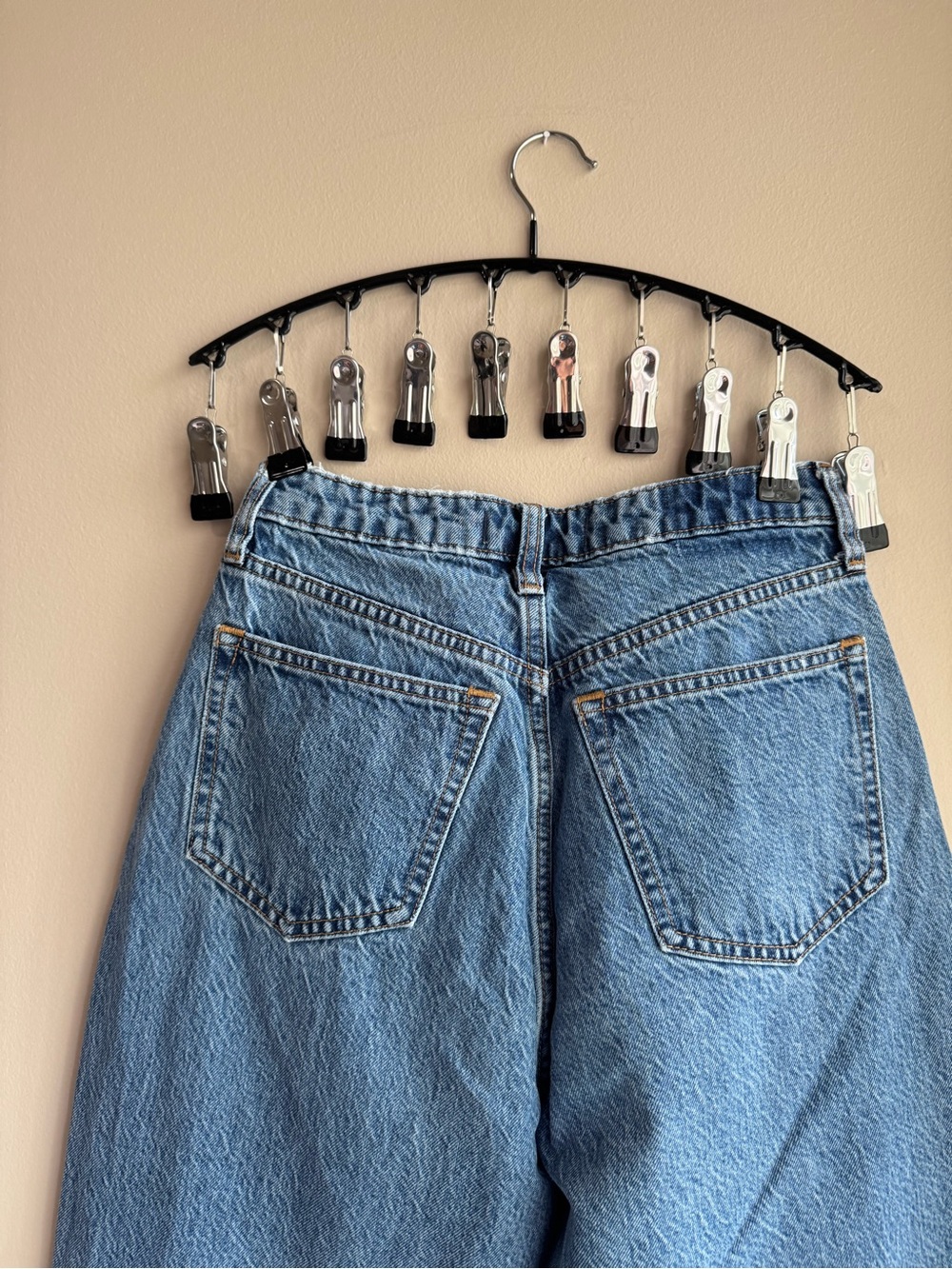 Abercrombie & Fitch Relaxed Boyfriend Jeans in Medium Blue Size 26|2S - Picture 6 of 6